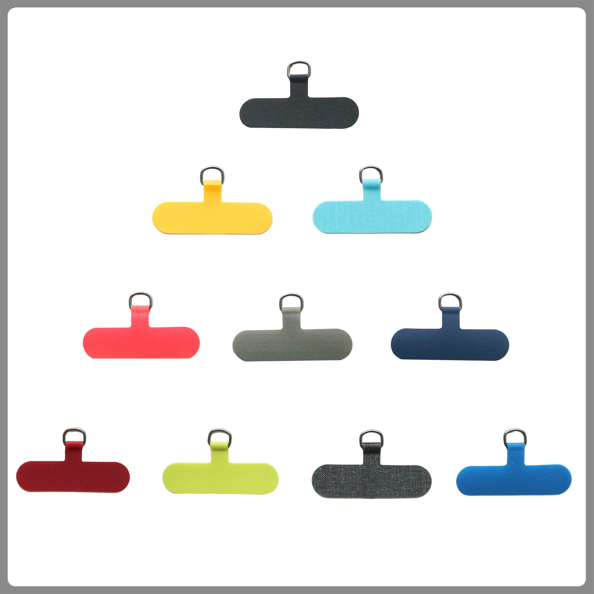 夹片结实耐用轻薄垫片手机壳挂件卡片 万能连接片防丢失神器挂片